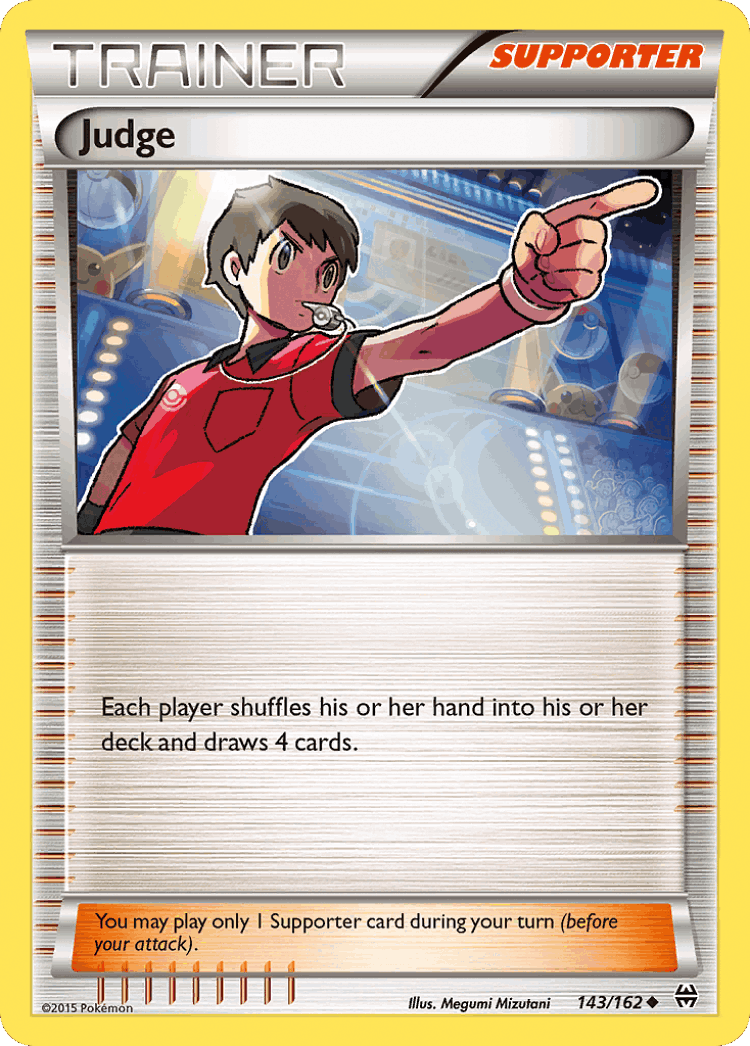 Judge #143 from BREAKthrough - Uncommon - Illustrated by Megumi Mizutani