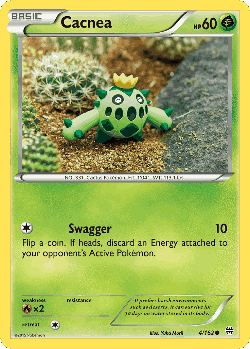 Cacnea Pokémon TCG card art