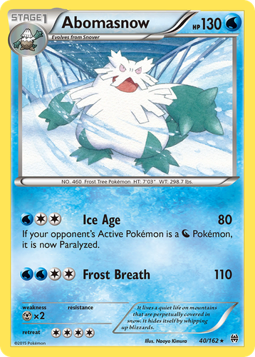 Abomasnow 40, BREAKthrough