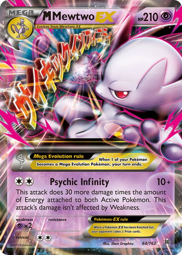M Mewtwo-EX 64, BREAKthrough