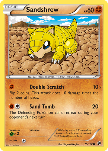 Sandshrew 75, BREAKthrough