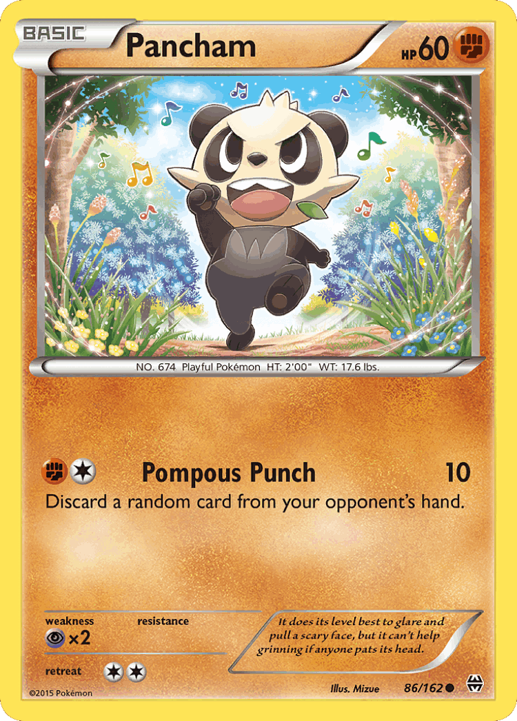 Pancham #86 from BREAKthrough - Common - Illustrated by Mizue
