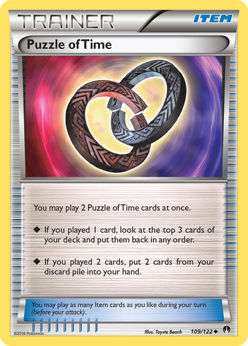 Puzzle of Time #109 from BREAKpoint - Uncommon - Illustrated by Toyste Beach