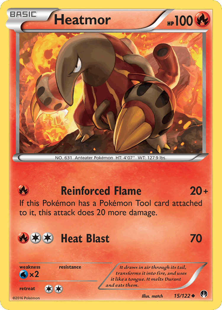 Heatmor #15 from BREAKpoint - Uncommon - Illustrated by match