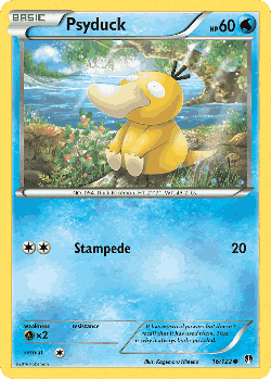 Psyduck Pokémon TCG card art