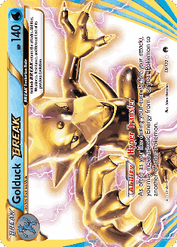 Golduck BREAK Pokémon TCG card art