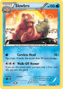 Slowbro Pokémon TCG card art