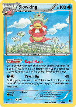 Slowking Pokémon TCG card art