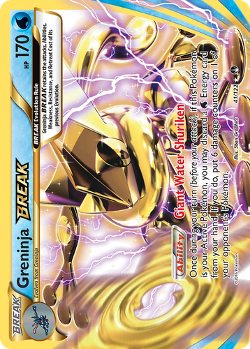 Greninja BREAK card art