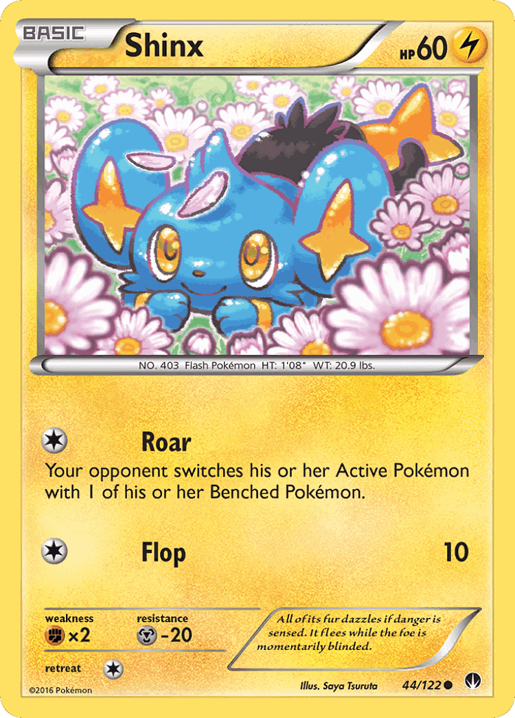 Shinx #44 from BREAKpoint - Common - Illustrated by Saya Tsuruta