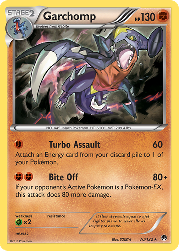 Garchomp 70, BREAKpoint