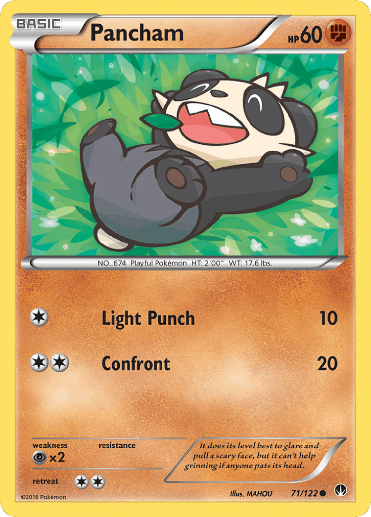 Pancham #71 from BREAKpoint - Common - Illustrated by MAHOU