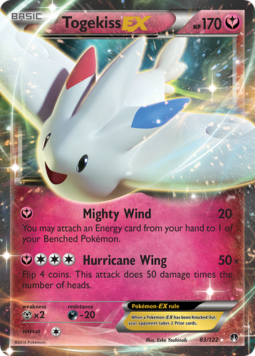Togekiss-EX 83, BREAKpoint