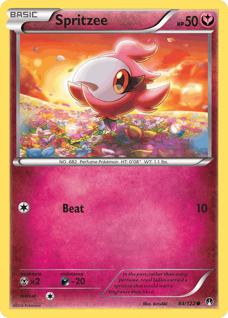 Spritzee #84 from BREAKpoint - Common - Illustrated by kirisAki