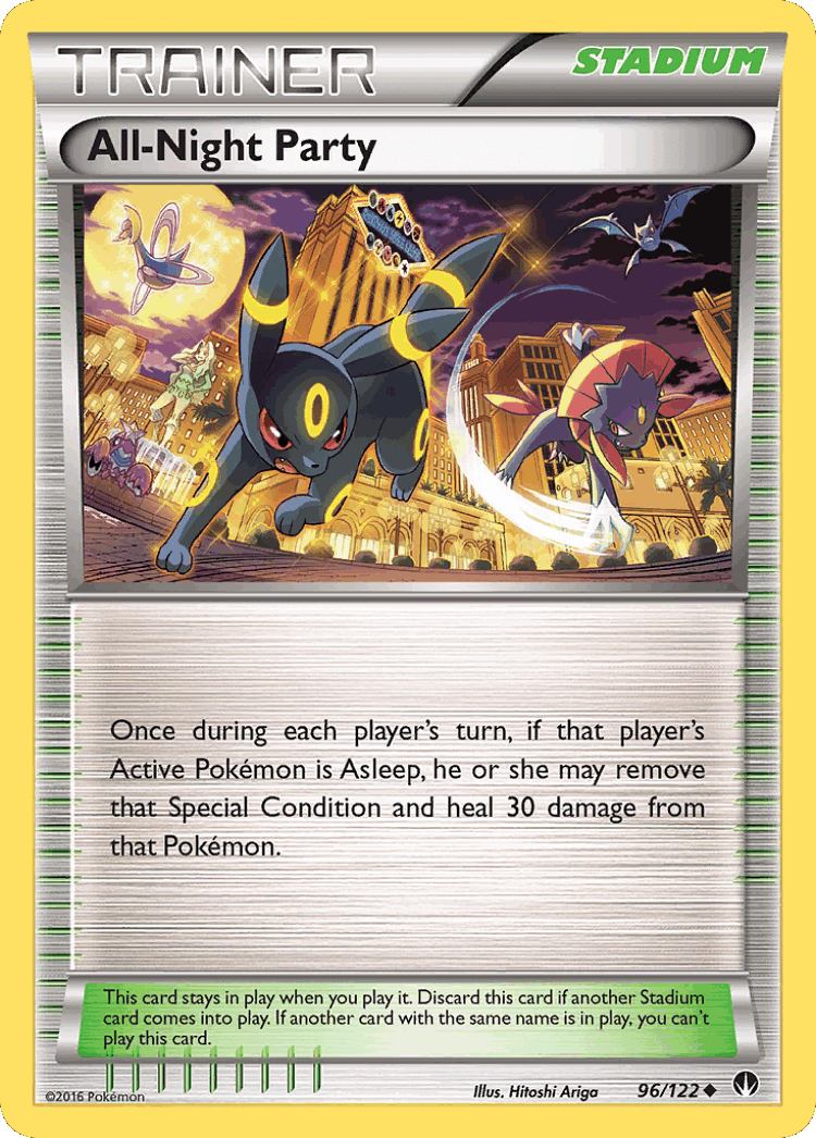 All-Night Party #96 from BREAKpoint - Uncommon - Illustrated by Hitoshi Ariga