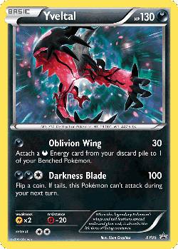 Yveltal Pokémon TCG card art