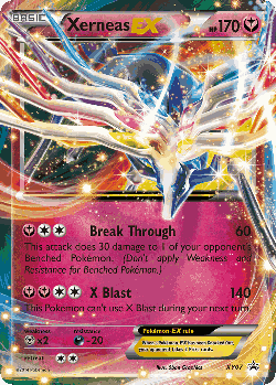Xerneas-EX Pokémon TCG card art