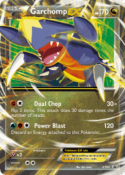 Garchomp-EX Pokémon TCG card art