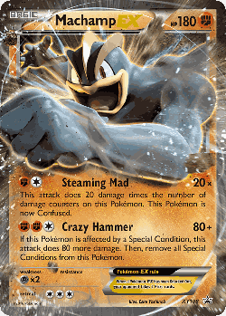 Machamp-EX 108, XY Black Star Promos