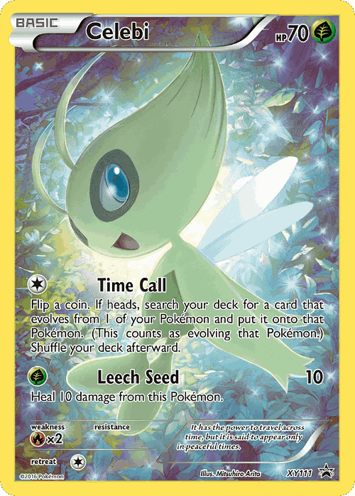 Celebi 111, XY Black Star Promos