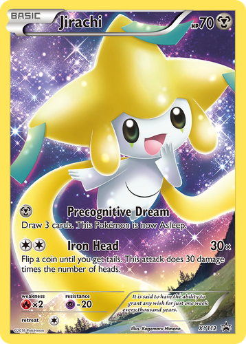 Jirachi 112, XY Black Star Promos