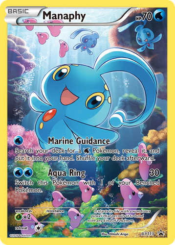 Manaphy 113, XY Black Star Promos