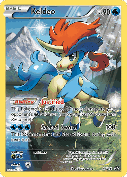 Keldeo 118, XY Black Star Promos