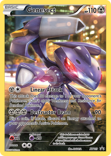 Genesect 119, XY Black Star Promos