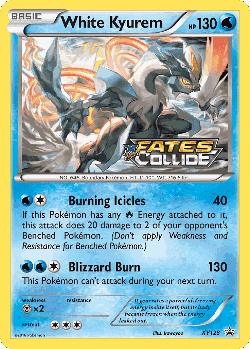 White Kyurem 128, XY Black Star Promos