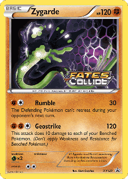 Zygarde 129, XY Black Star Promos