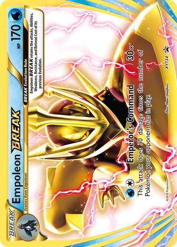Empoleon BREAK 134, XY Black Star Promos