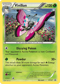 Vivillon 137, XY Black Star Promos