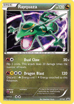Rayquaza 141, XY Black Star Promos