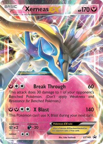 Xerneas-EX 149, XY Black Star Promos