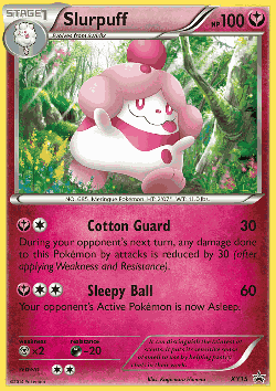 Slurpuff Pokémon TCG card art