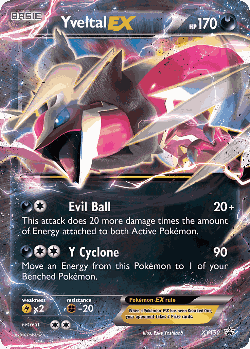 Yveltal-EX 150, XY Black Star Promos