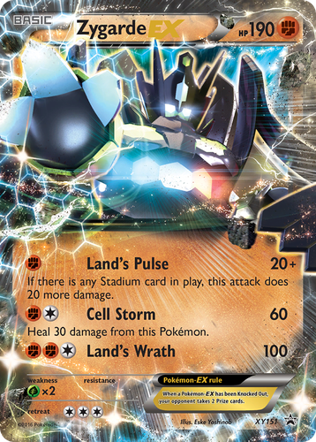 Zygarde-EX 151, XY Black Star Promos