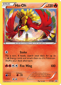 Ho-Oh 153, XY Black Star Promos