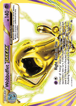 Wobbuffet BREAK 155, XY Black Star Promos