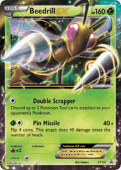 Beedrill-EX 157, XY Black Star Promos