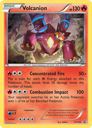 Volcanion 164, XY Black Star Promos