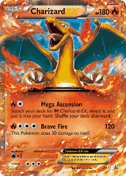 Charizard-EX Pokémon TCG card art