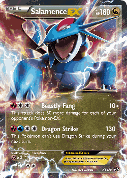 Salamence-EX 170, XY Black Star Promos