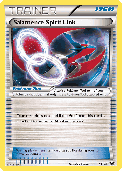 Salamence Spirit Link 172, XY Black Star Promos