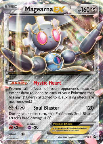 Magearna-EX 175, XY Black Star Promos