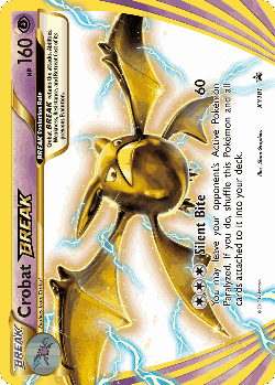 Crobat BREAK 181, XY Black Star Promos