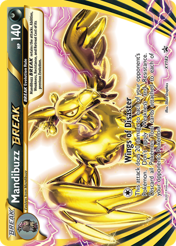 Mandibuzz BREAK 182, XY Black Star Promos