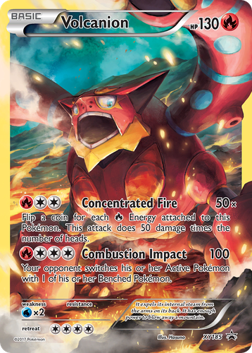 Volcanion 185, XY Black Star Promos