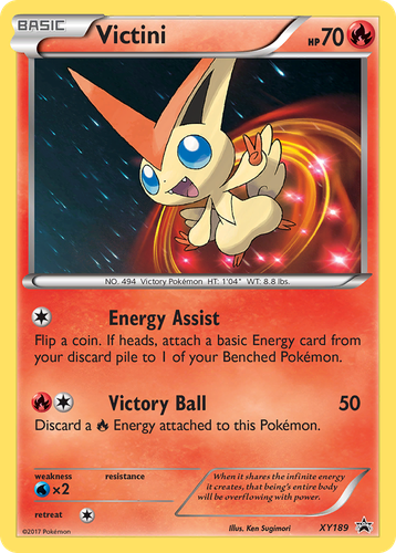 Victini 189, XY Black Star Promos