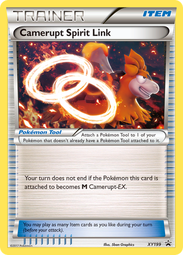 Camerupt Spirit Link 199, XY Black Star Promos